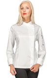LADY CHEF JACKET WITH SNAPS