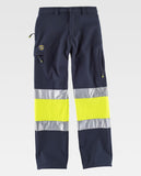 WORKTEAM COMBINED FLUO TROUSERS