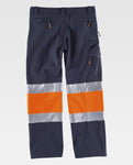 WORKTEAM COMBINED FLUO TROUSERS